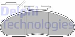 DELPHI LP1105 Set placute frana, frana disc