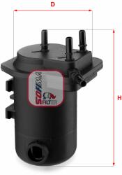 SOFIMA filtru combustibil SOFIMA S 4050 NR - piesa-auto