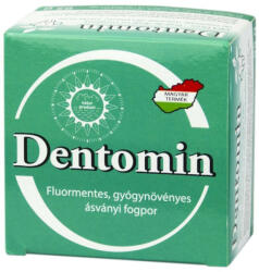 Dentomin fluormentes gyógynövényes ásványi fogpor 95 G