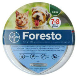  Foresto kutya, macska nyakörv 8 kg alatt