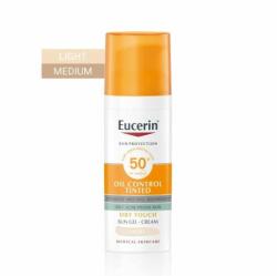 Eucerin SUN FF50+ oil control krémgél világos 50 ml