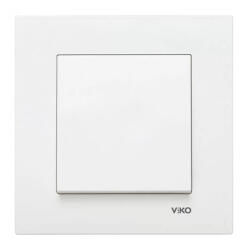 VIKO Ключ единичен сх. 1 Karre Plus - бял (90960001)