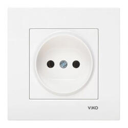 VIKO Контакт единичен Karre Plus - бял (90960008)