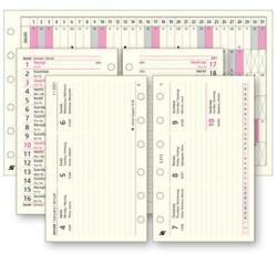 SATURNUS Kalendárium betét, tervező, heti, S , SATURNUS, chamois 2024 (24SS311-CHA) - molnarpapir