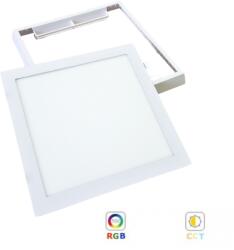 LEDISSIMO RGB-CCT LED panel , 24W , falon kívüli , négyzet , Mi-Light kompatibilis , SMART (413882)