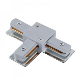 ELMARK Track light sín adapter , 1 fázisú , 2 pólusú , T típus , szürke (93530)