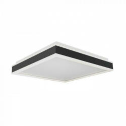 V-TAC LED lámpatest , négyzet , mennyezeti , 45 cm , 24W , természetes fehér , alumínium, fekete (6992)