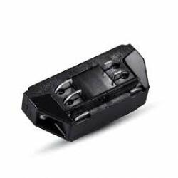 V-TAC Track light sín adapter , 3 fázisú , 4 pólusú , I mini típus , fekete , V-tac (3656)