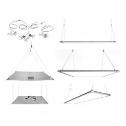 OPTONICA Led panel függeszték , szerelvény , 4 darabos (5182)