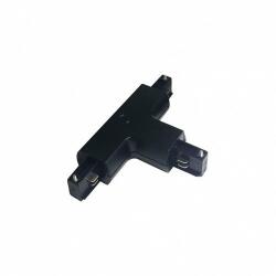 V-TAC Track light sín adapter , 3 fázisú , 4 pólusú , T típus , fekete , V-tac (3524)