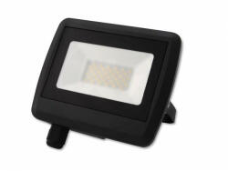 LED reflektor , 100 Watt , természetes fehér , tömszelencével , fekete , kültéri , IP65 , LINGA (2415)