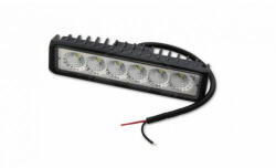  LED reflektor , munkalámpa , fényhíd , 10-30V , 18Watt , hideg fehér , IP67 (5191)