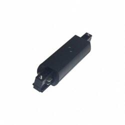 V-TAC Track light sín adapter , 3 fázisú , 4 pólusú , I típus , fekete , V-tac (3523)