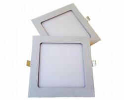  LED panel , 12W , süllyesztett , négyzet , hideg fehér , LM (5073)