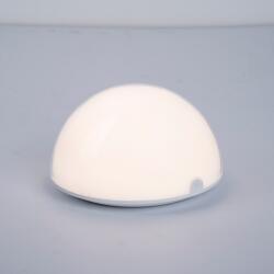 LUTEC LED lámpatest , hordozható , asztali , félgömb , 5.2W , RGB , CCT , dimmelhető , fehér , LUTEC CONNECT , DOMIO (8505501361)