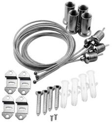 LEDvonal Led lámpa függeszték , 4 darabos , INOX LED lámpához (INOXLEDFUG-236)