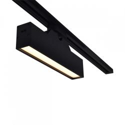 ELMARK Sínes LED lámpa , track light , lineáris , 3 fázisú , 4 pólusú , 12 Watt , 28 cm , CCT , fekete , Elmark , K30 (93K304L12CCT/BL)