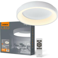 Videx LED lámpatest , mennyezeti , 72W , CCT , dimmelhető , fehér , távirányítóval , VIDEX , EDGE (VLE-ERC-72W)
