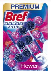 Bref Color Aktiv Fresh Flowers toalett frissítő 3x50g