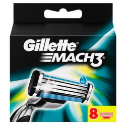 Gillette Mach3 tartalék pengék 8 db - drogeria-shop