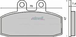  Fékbetét APRILIA SCARABEO 150-200ccm 99-03 / LEONARDO 250-300ccm 99-04 RMS 0060