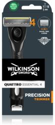 Wilkinson Sword Quattro Precision Trimmer Aparat de ras + rezervă lame 1 buc