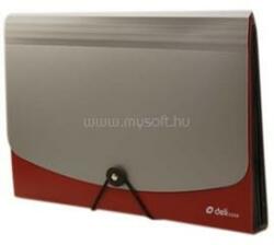 DELI A4 12 rekeszes gumis színes irattáska (DEL05558) (DEL05558) - mysoft