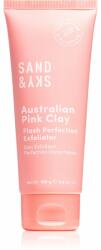 Sand&Sky Australian Pink Clay Flash Perfection Exfoliator tisztító peeling pórusok kitisztításáért és a matt bőrért 100 ml