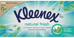  Kleenex Natural Fresh Box papírzsebkendő 64 db