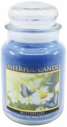 Cheerful Candle CHEERFUL Butterflies, 680g