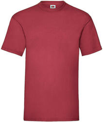 Fruit of the Loom Csomag akciós póló (minimum 5 db) Férfi póló Rövid ujjú Fruit of the Loom Valueweight Tee - L , Heather téglavörös
