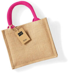 Westford Mill Speciális táska Westford Mill Jute Mini Gift Bag - Egy méret, Natural/Fuchsia