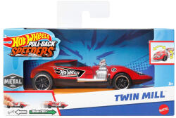 Mattel Hot Wheels - Pull-back Speeders - Twin Mill kisautó (HPT04 - HPR72) Játék (HPT04)
