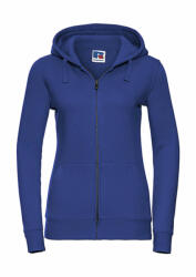 Russell Női kapucnis hosszú ujjú pulóver Russell Europe Ladies' Authentic Zipped Hood L, Világos királykék