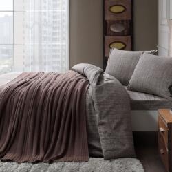 TAC Set de dormitor cu pătură TAC - Waffle, maro (1000043006) Lenjerie de pat