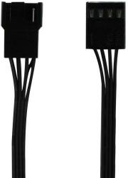Arctic Cablu Arctic PST Cable Rev. 2, 1x 4-pin - 4x 4-pin, 0.7m, Black (ACCBL00007A)