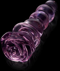 DreamToys Glaze Glass Rosebud Beaded Plug Pink