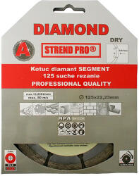 Strend Pro gyémánt vágókorong, standard, 180 x 22, 2 mm (223925)