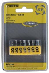 Strend Pro bitkészlet 7 db-os, S2-es acélból (2250289)