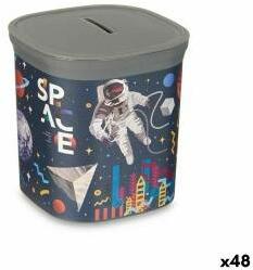 Pincello Pușculiță Multicolor Astronaut / Astronaută Plastic 9 x 10, 2 x 9 cm (48 Unități)