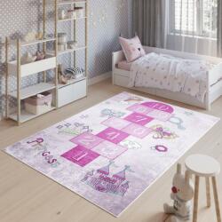 Tapiso Gyerek szőnyeg, rózsaszín színben, számokkal