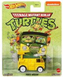 Mattel Hot Wheels: Premium Real Rides Tini Nindzsa Teknőcök Party Wagon kisautó 1/64 - Mattel (DMC55/GJR50) - innotechshop