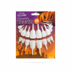 Halloween-i töklámpás fogak - 18 fog / csomag (58110) (58110)