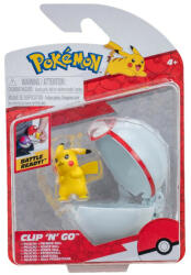 Pokémon - Figurine Clip N Go, Pikachu #2 & Premier Ball (ASMPKW2664)