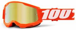 100% - Strata 2 USA Junior Szemüveg - Narancssárga - Arany tükrös plexivel