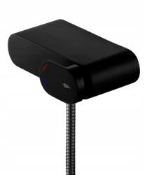 BISK Futura, falra szerelhető zuhanycsaptelep, fekete matt, ERG-02976 (ERG-02976)