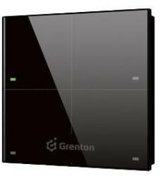 Grenton - Touch Panel (4 gombos, fekete)