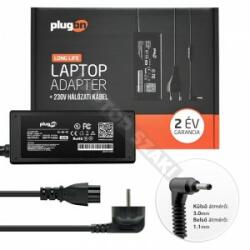 PlugOn 19V 3.42A (65W) 3.0x1.1mm töltő (Plugon-KP. 06503.002)