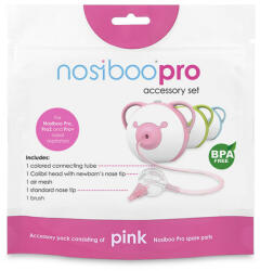  Nosiboo Pro elektromos orrszívóhoz alkatrész szett - Rózsaszín