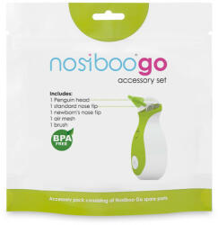  Nosiboo Go hordozható orrszívóhoz alkatrész szett - Zöld